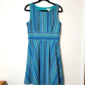 Multi blues dress